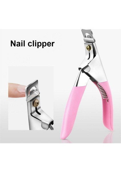 Şeklinde Yanlış Tırnak Makası Paslanmaz Çelik Tırnak Makası Akrilik Çivi Manikür Kelepçe Kesici Tırnak Makası Manikür Araçları (Yurt Dışından)