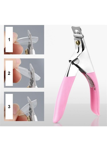 Şeklinde Yanlış Tırnak Makası Paslanmaz Çelik Tırnak Makası Akrilik Çivi Manikür Kelepçe Kesici Tırnak Makası Manikür Araçları (Yurt Dışından) fırsatları