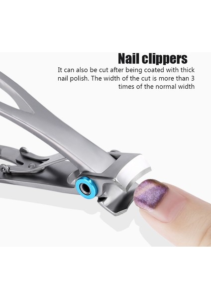 Paslanmaz Çelik Profesyonel Tırnak Kesici Kalın Açılış Büyük Boy Manikür Tırnak Makası Kalın Çivi Giyotin Manikür Ayak Tırnağı (Yurt Dışından) fırsatları