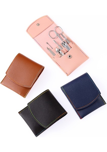 Tırnak Makası Seti Manikür Güzellik Manikür Aracı Set Tırnak Makası Tırnak Makası 7 Parça Katlanır Çanta Taşınabilir (Yurt Dışından) fırsatları