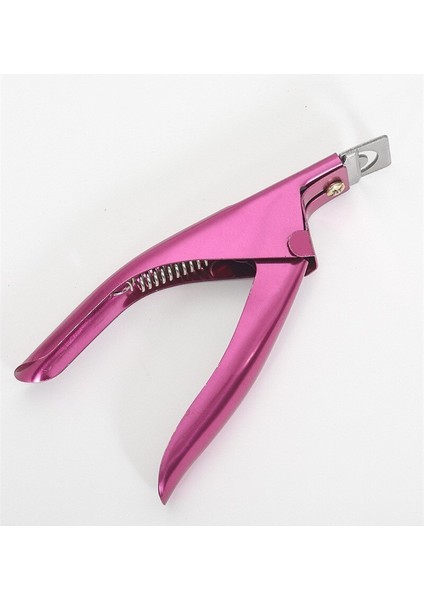 Adet Pembe Paslanmaz Çelik Fransız Tırnak Makası Araçları Dıy Manikür Tasarım Için Moda U Şekli Çivi Aksesuarları Sanat Dekorasyon Için (Yurt Dışından) fırsatları