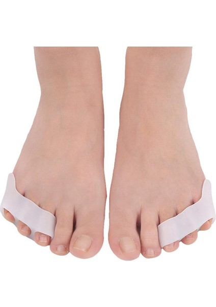 Ma Silikon Parmak Ayırıcı Ayak 3 Delikli Küçük Ayak Varus Düzeltici Ayak Bakımı (Yurt Dışından)