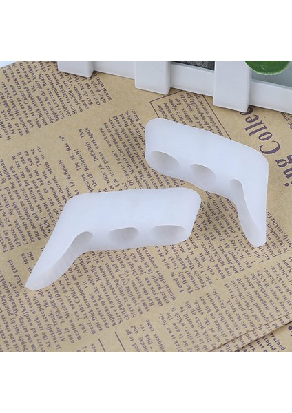 Ma Silikon Parmak Ayırıcı Ayak 3 Delikli Küçük Ayak Varus Düzeltici Ayak Bakımı (Yurt Dışından) fırsatları