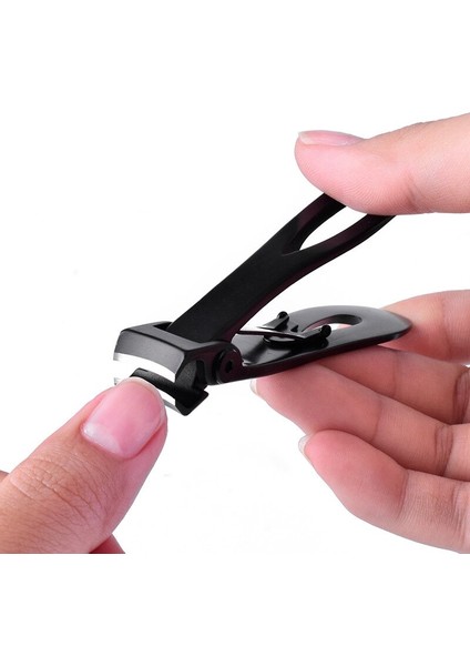 Kalın Tırnak Tıraş ve Eğri Bıçaklar Için Siyah Paslanmaz Çelik Tırnak Makası Geniş Çene Ağır Hizmet Tipi Kaymaz Tırnak Makası Kutusu ile (Yurt Dışından) fiyatları