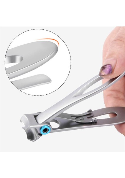 1 Adet Tırnak Makası Paslanmaz Çelik Geniş Çene Açılış Manikür Tırnak Kesici Kalın Sert Batık Ayak Tırnağı Makas Araçları (Yurt Dışından)