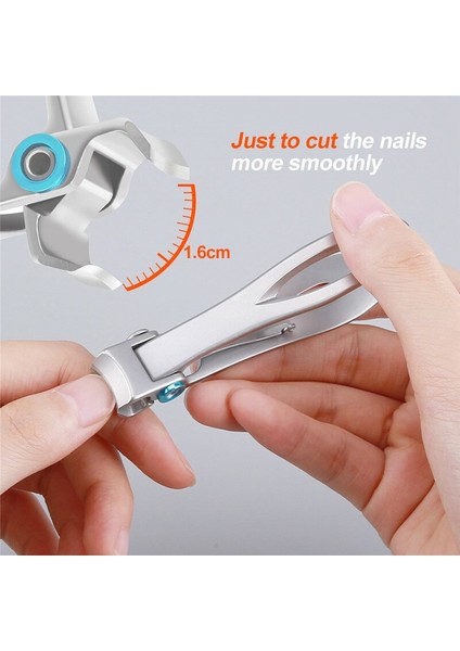 1 Adet Tırnak Makası Paslanmaz Çelik Geniş Çene Açılış Manikür Tırnak Kesici Kalın Sert Batık Ayak Tırnağı Makas Araçları (Yurt Dışından) fiyatları