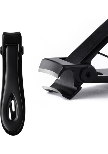 Kalın Tırnak Tıraş ve Eğri Bıçaklar Için Siyah Paslanmaz Çelik Tırnak Makası Geniş Çene Ağır Hizmet Tipi Kaymaz Tırnak Makası Kutusu ile (Yurt Dışından) indirimleri