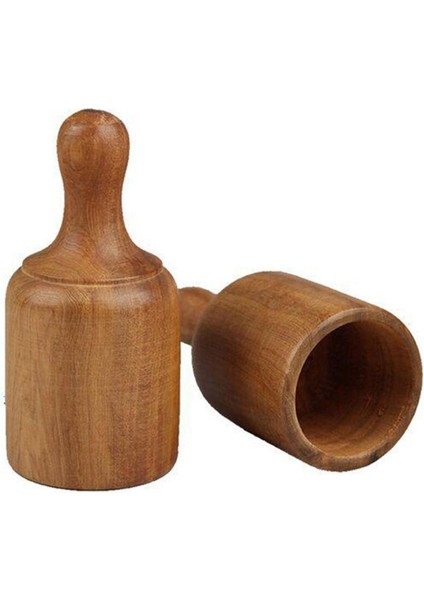 Adet Kokulu Ahşap Fincan Arka Vücut Masaj Aleti (Yurt Dışından)