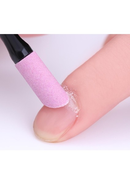 Adet Nail Art Giyotin Cila Sopa Kuvars Fırçalama Exfoliator Tırnak Eti Çıkarıcı Itici Ayak Paslanmaz Çelik Manikür Pedikür (Yurt Dışından)