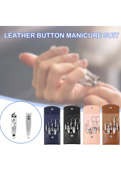 Yüksek Kaliteli Tırnak Dosya Tırnak Makası Manikür Pedikür Seti Kullanımı Uygun Manikür Seti Seyahat Için Sağlam (Yurt Dışından) fiyatları