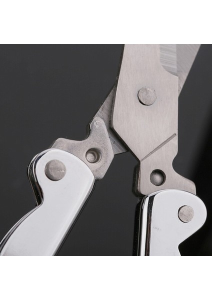 Taşınabilir Katlanır Makas Tırnak Araçları Küçük Tırnak Makası Manikür Malzemeleri Paslanmaz Çelik Tırnak Giyotin (Yurt Dışından) modelleri