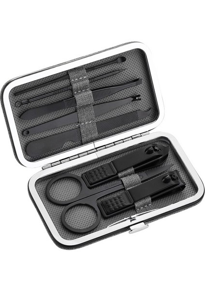 Yeni 8 Adet Manikür Seti Tırnak Bakımı Makası Seyahat Bakım Kitleri Baskılı Hediye Kutusu Manikür Kozmetik Araç Seti Tırnak Makası Tslm1 (Yurt Dışından) fırsatları