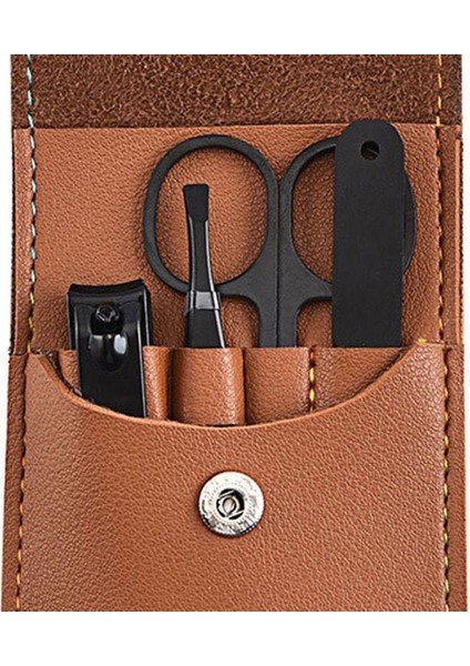 4 Adet/takım Çok Fonksiyonlu Tırnak Makası Seti Paslanmaz Çelik Siyah Pedikür Makas Cımbız Manikür Seti Seti Tırnak Sanat Araçları Çanta ile (Yurt Dışından) fiyatları