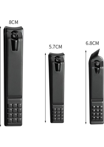 Adet Siyah Tırnak Makası Giyotin Kesici Paslanmaz Çelik Profesyonel Manikür Giyotin Yüksek Kaliteli Parmak Ayak Tırnak Makası Tslm1 (Yurt Dışından) indirimleri