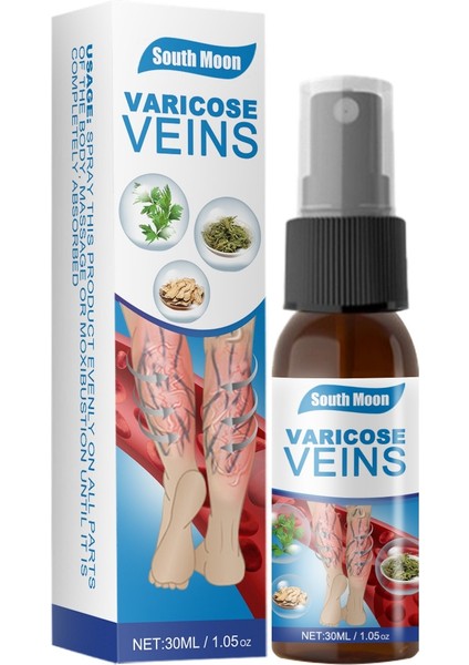 30 ml Rahat Varisli Damar Venöz Masaj Sprey Aktive Edici Sprey Pürüzsüz Bacak Kan Damarı Şişme Vücut Bakımını Rahatlatır (Yurt Dışından) modelleri