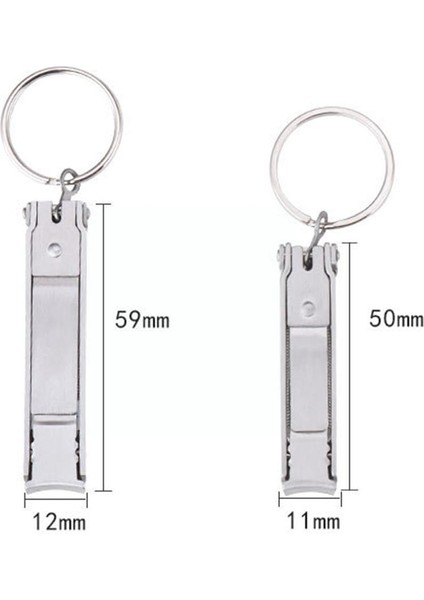 Çelik Tırnak Kesici Makası Taşınabilir Katlanır Yüzükler Tırnak Ayak Manikür Parmak Pedikür Makas Araçları Clippers R5W1 (Yurt Dışından) fiyatları