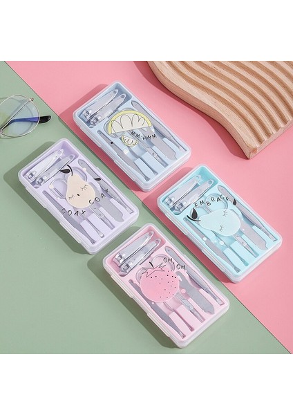 Tırnak Bakım Setleri Manikür Çok Fonksiyonlu Aletler 7 Adet/takım Makas Clipper Tırnak Sanat Pedikür Profesyonel Malzemeleri Aksesuarı (Yurt Dışından) modelleri