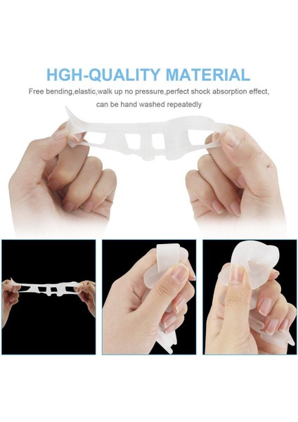 Outad Jel Ayak Parmağı Ayırıcı Ayak Bunyonu Rölyef Ayak Parmağı Düzleştirici Ayak Sedyeleri (Yurt Dışından) modelleri