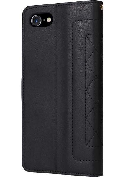 Iphone 6 Için Flip Case Cüzdan Basit Iş Kapak Çevirin Deri Kılıf (Yurt Dışından)