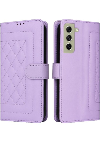 Samsung Galaxy S21 Fe Cüzdan Deri Kılıf Için Flip Case Basit Iş (Yurt Dışından)