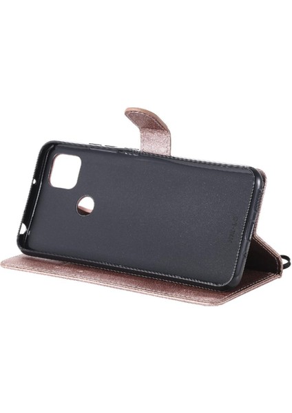 Kart Yuvası ile Xiaomi Redmi 9c Için Flip Case Iş Cüzdan Telefon Kılıfı (Yurt Dışından) modelleri