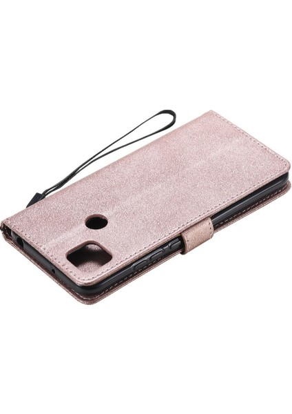 Kart Yuvası ile Xiaomi Redmi 9c Için Flip Case Iş Cüzdan Telefon Kılıfı (Yurt Dışından) fırsatları