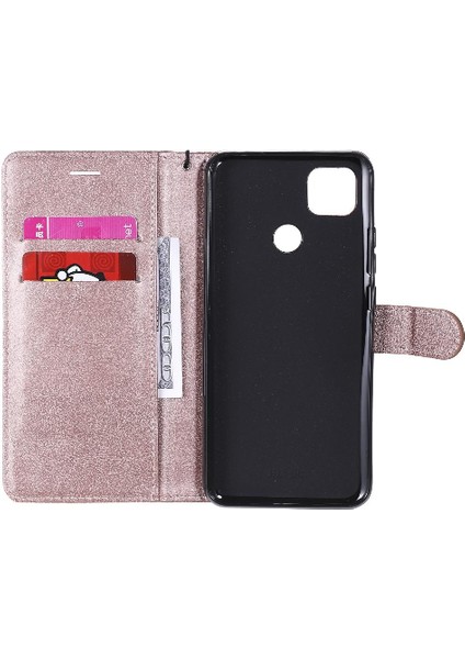 Kart Yuvası ile Xiaomi Redmi 9c Için Flip Case Iş Cüzdan Telefon Kılıfı (Yurt Dışından) indirimleri