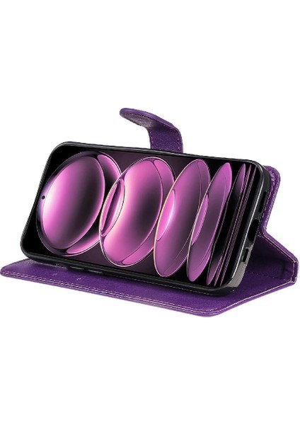 Kart Yuvası ile Xiaomi Pcoo X5 Pro Için Flip Case Iş Cüzdan Telefon Kılıfı (Yurt Dışından)