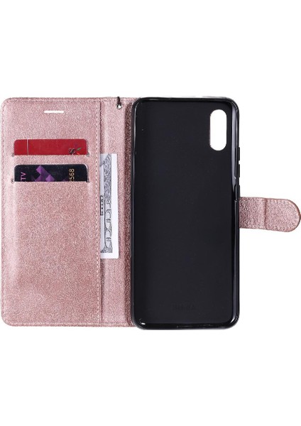 Xiaomi Redmi 9A Için Flip Case Yüksek Kalite Deri Iş Cüzdan Telefon (Yurt Dışından)