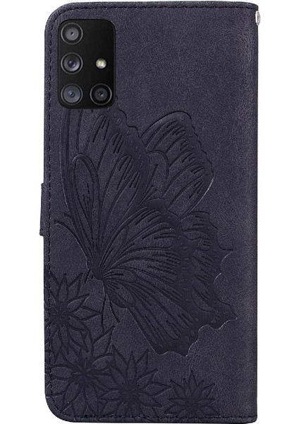 Kart Yuvası Standı Büyük Kelebek Flip ile Samsung Galaxy A71 4g Için Kılıf (Yurt Dışından) fırsatları