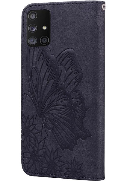Kart Yuvası Standı Büyük Kelebek Flip ile Samsung Galaxy A71 4g Için Kılıf (Yurt Dışından) indirimleri