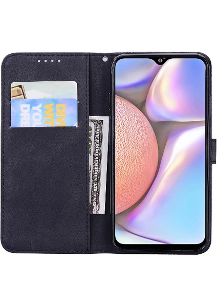 Samsung Galaxy A10S Için Kılıf Kart Yuvası Standı Kickstand ile Büyük Kelebek (Yurt Dışından) fırsatları