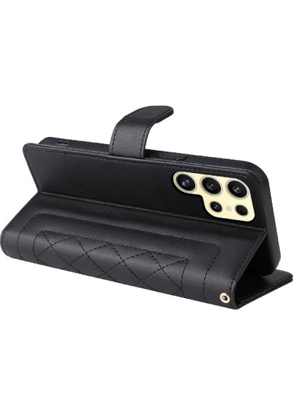 Samsung Galaxy S24 Için Flip Case Ultra Cüzdan Basit Iş Darbeye (Yurt Dışından) indirimleri