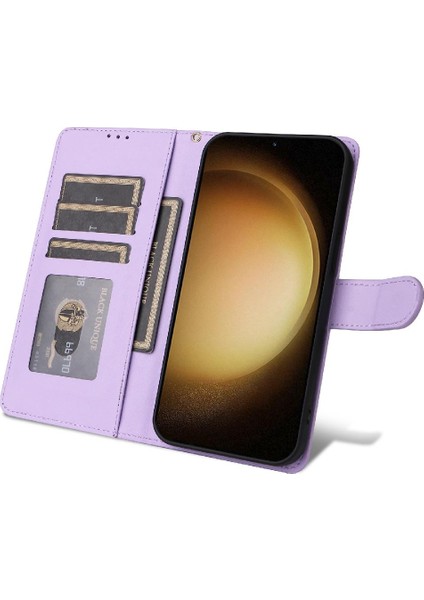 Samsung Galaxy S23 Artı Flip Kapak Için Flip Case Darbeye Cüzdan Basit (Yurt Dışından) fırsatları