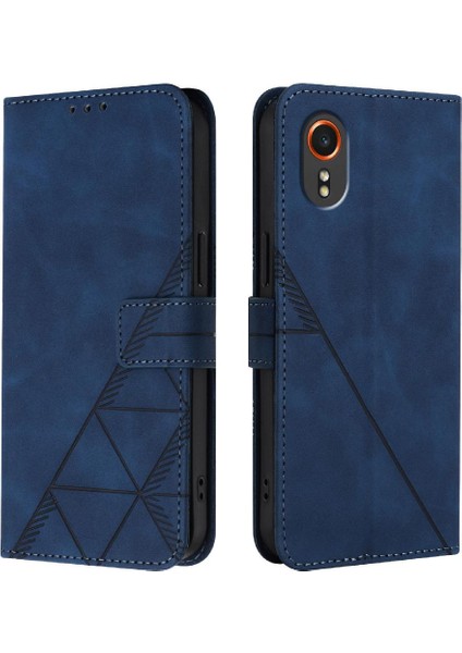 Samsung Galaxy Xcover 7 Pu Deri Flip Case Için Folio Kitap Koruyucu (Yurt Dışından)