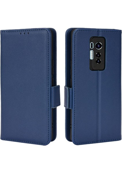 Tecno Phantom x Kart Yuvaları Için Kılıf Tutucu Pu Deri Cüzdan Yan Toka (Yurt Dışından)