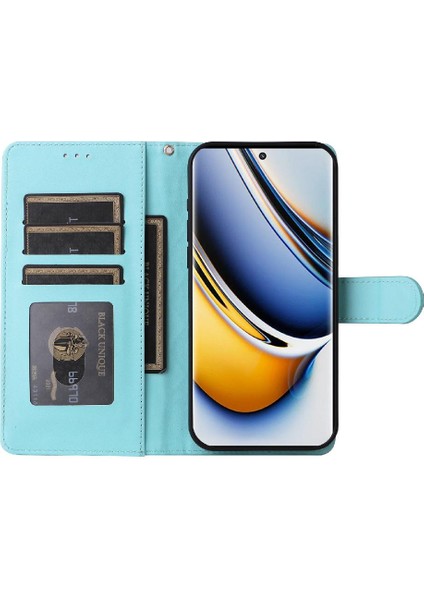 Realme 11 Pro Artı Darbeye Dayanıklı Kapak Için Flip Case Basit Iş (Yurt Dışından)