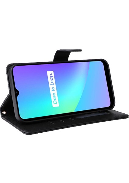 Realme C15 Için Flip CASE/C25 Flip Kapak Cüzdan Darbeye Deri Kılıf (Yurt Dışından) modelleri