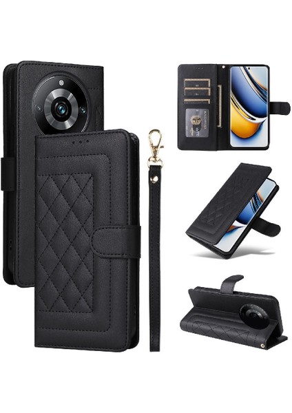 Realme 11 Pro Artı Darbeye Dayanıklı Kapak Için Flip Case Basit Iş (Yurt Dışından)
