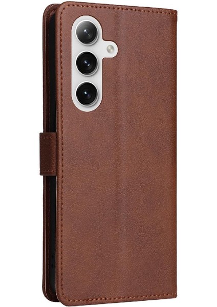 Samsung Galaxy S24 Yüksek Kaliteli Deri Iş Cüzdan Kılıf Için Flip Case (Yurt Dışından) fırsatları