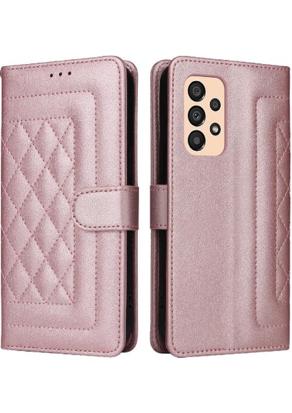 Samsung Galaxy A33 5g Için Flip Case Kapak Kılıf Cüzdan Basit (Yurt Dışından)