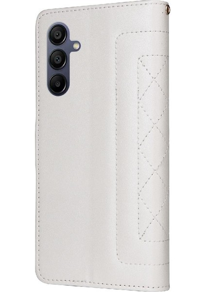 Samsung Galaxy A15 Için Flip Case 4g/5g Darbeye Basit Iş Deri (Yurt Dışından)