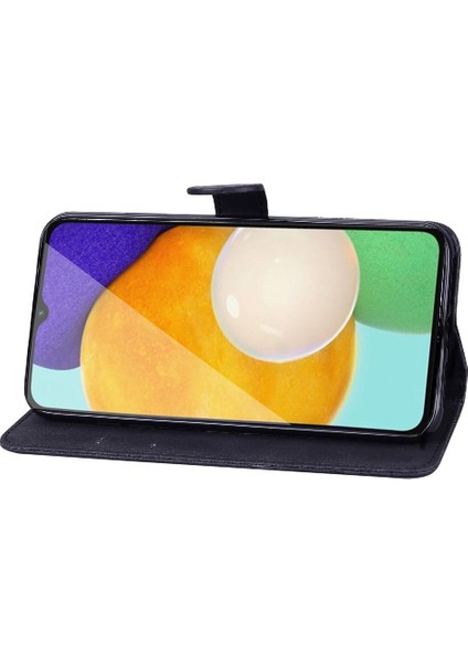Samsung Galaxy A13 Için Kılıf 4g/5g Kart Yuvası Standı ile Flip Telefon Kılıfı (Yurt Dışından)
