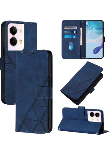 Oppo Için Kılıf Oppo 9 5g/oppo 9 Pro 5g Cüzdan Kapak Flip Folio Kitap Pu Kart (Yurt Dışından)