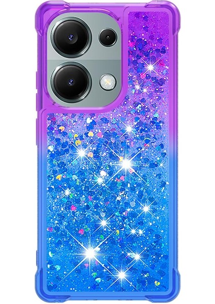 Xiaomi Redmi Için Not 13 Pro 4g Sıvı Glitter Komik Bling Parlak (Yurt Dışından)