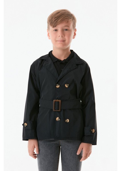 Beli Kuşaklı Kruvaze Yaka Erkek Çocuk 3 Lü Takım modelleri