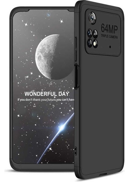Xiaomi Poco M4 Pro 4g Uyumlu Kılıf Ays Kapak, Siyah