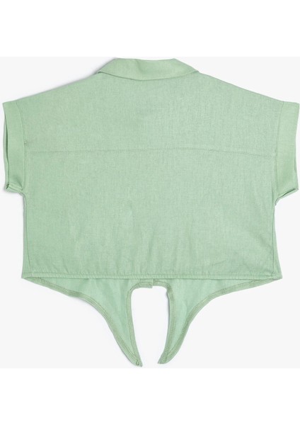 Yeşil Gömlek 4SKG60017AW fiyatları