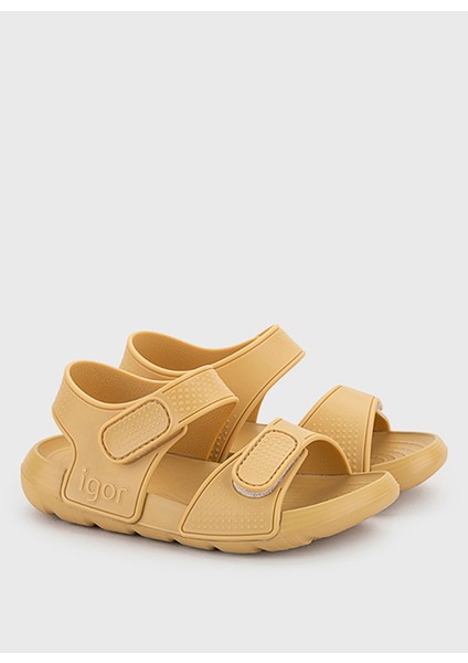 Sarı Kız Çocuk Sandalet S10300 Bıos Mc
