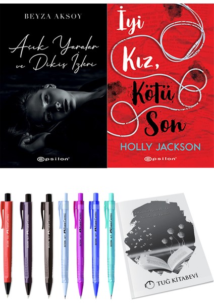 Açık Yaralar ve Dikiş İzleri - İyi Kız, Kötü Son Holly Jackson - 2 Kitap